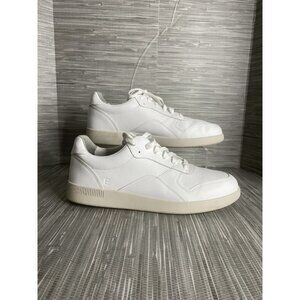 Everlane Mens Court White Low Top Sneakers Lace‎ Up Size 10.5